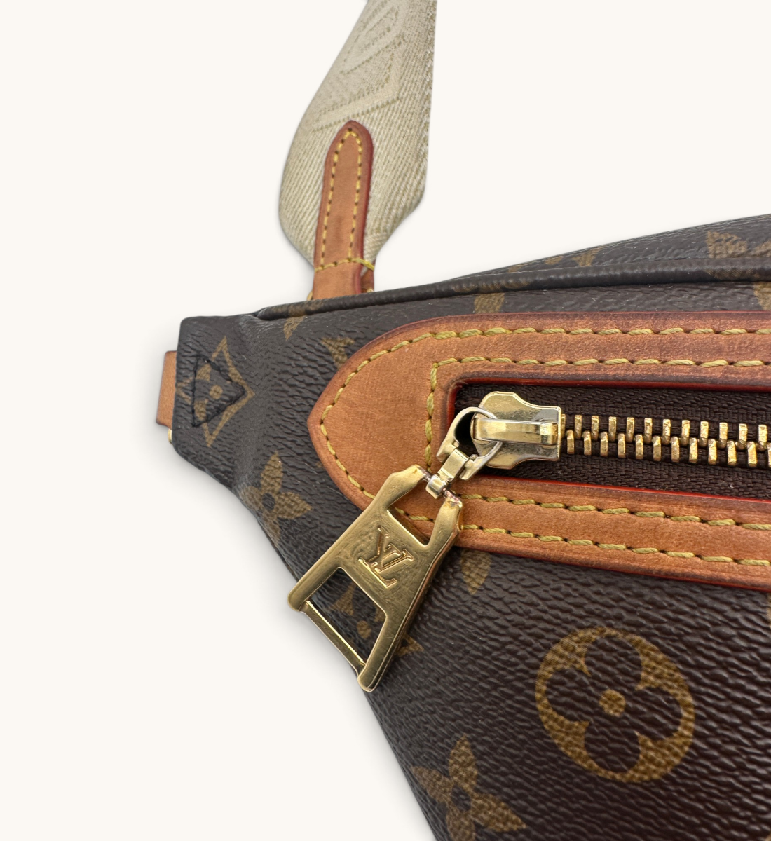 Monogram Canvas High Rise Bumbag