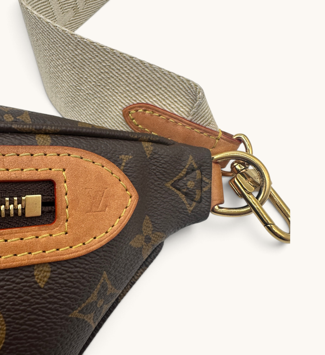 Monogram Canvas High Rise Bumbag