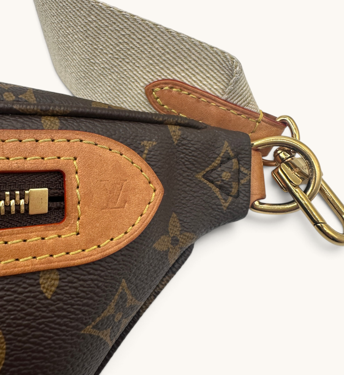 Monogram Canvas High Rise Bumbag