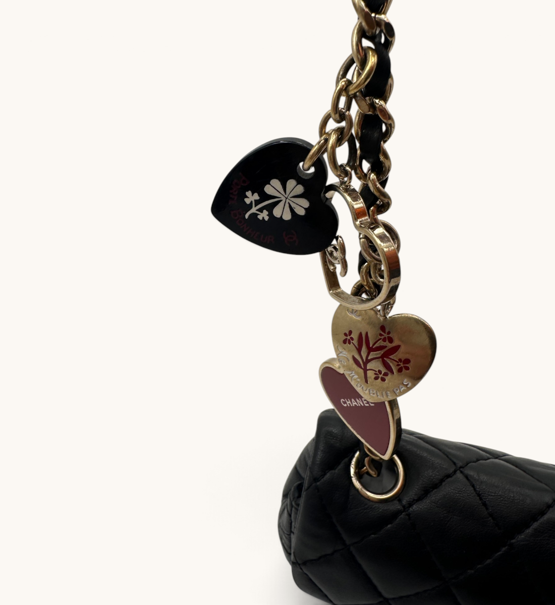 Extra Mini Valentine Heart Charms Flap