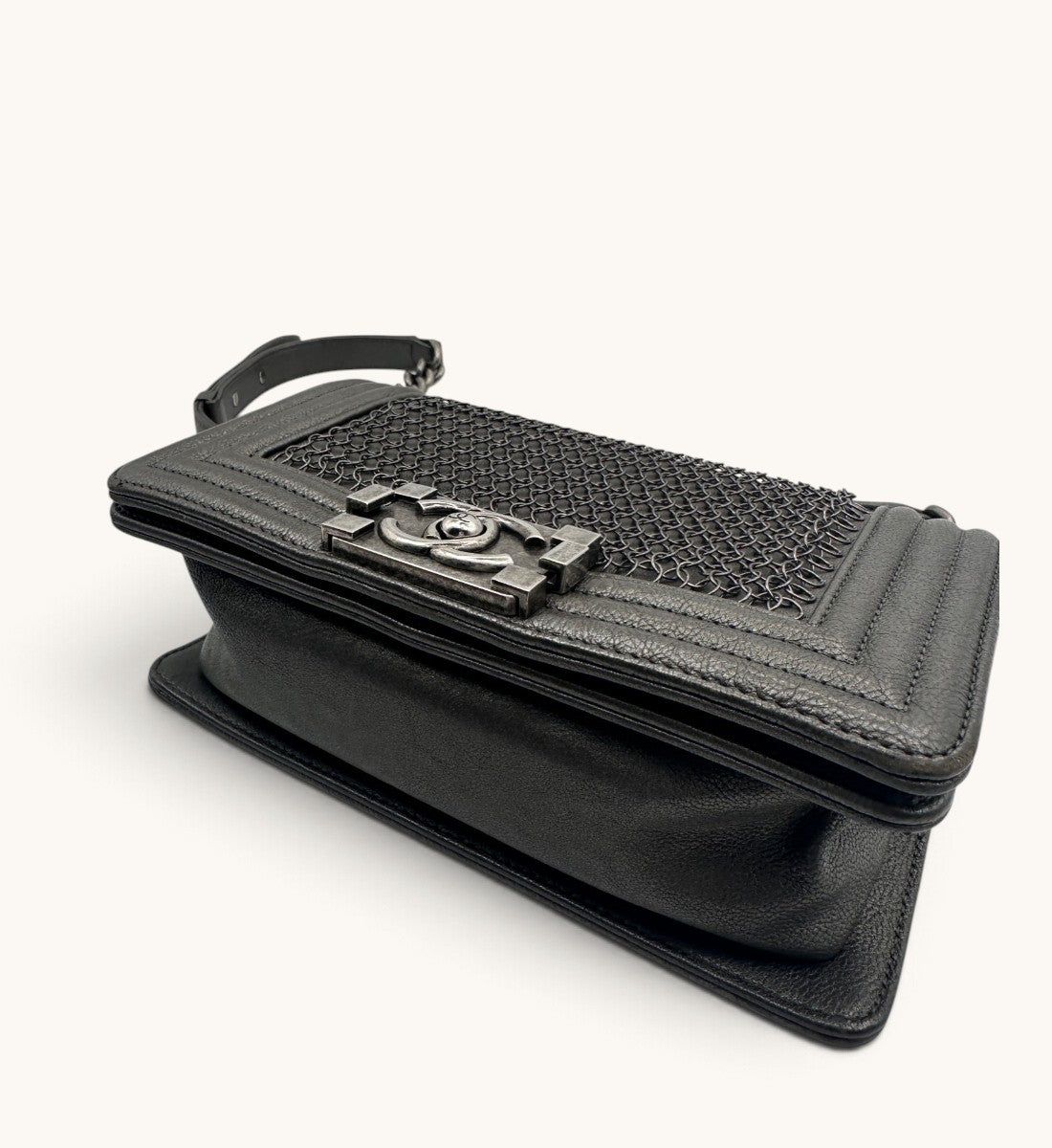 Small Boy Chainmail Flap Bag
