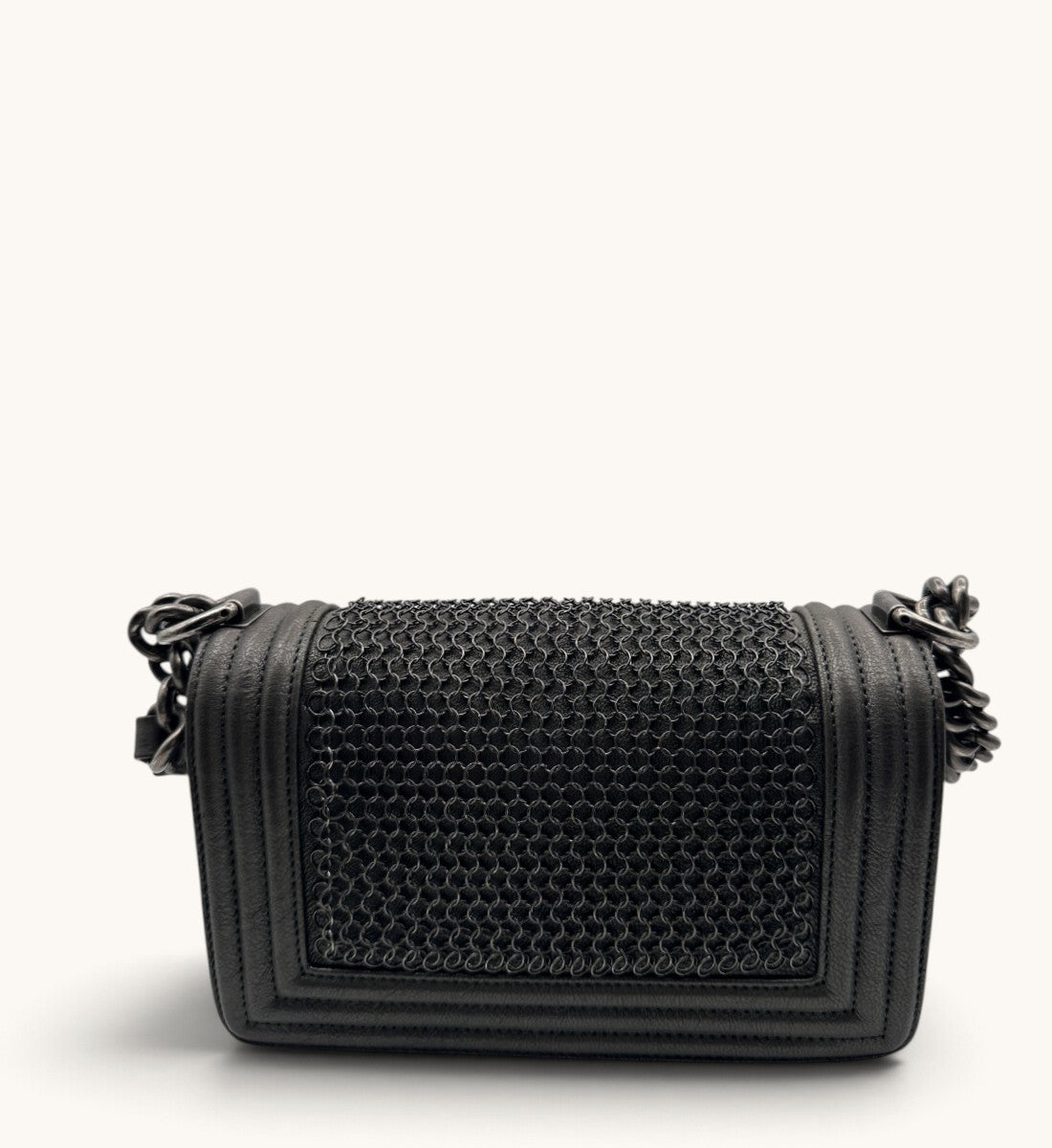 Small Boy Chainmail Flap Bag