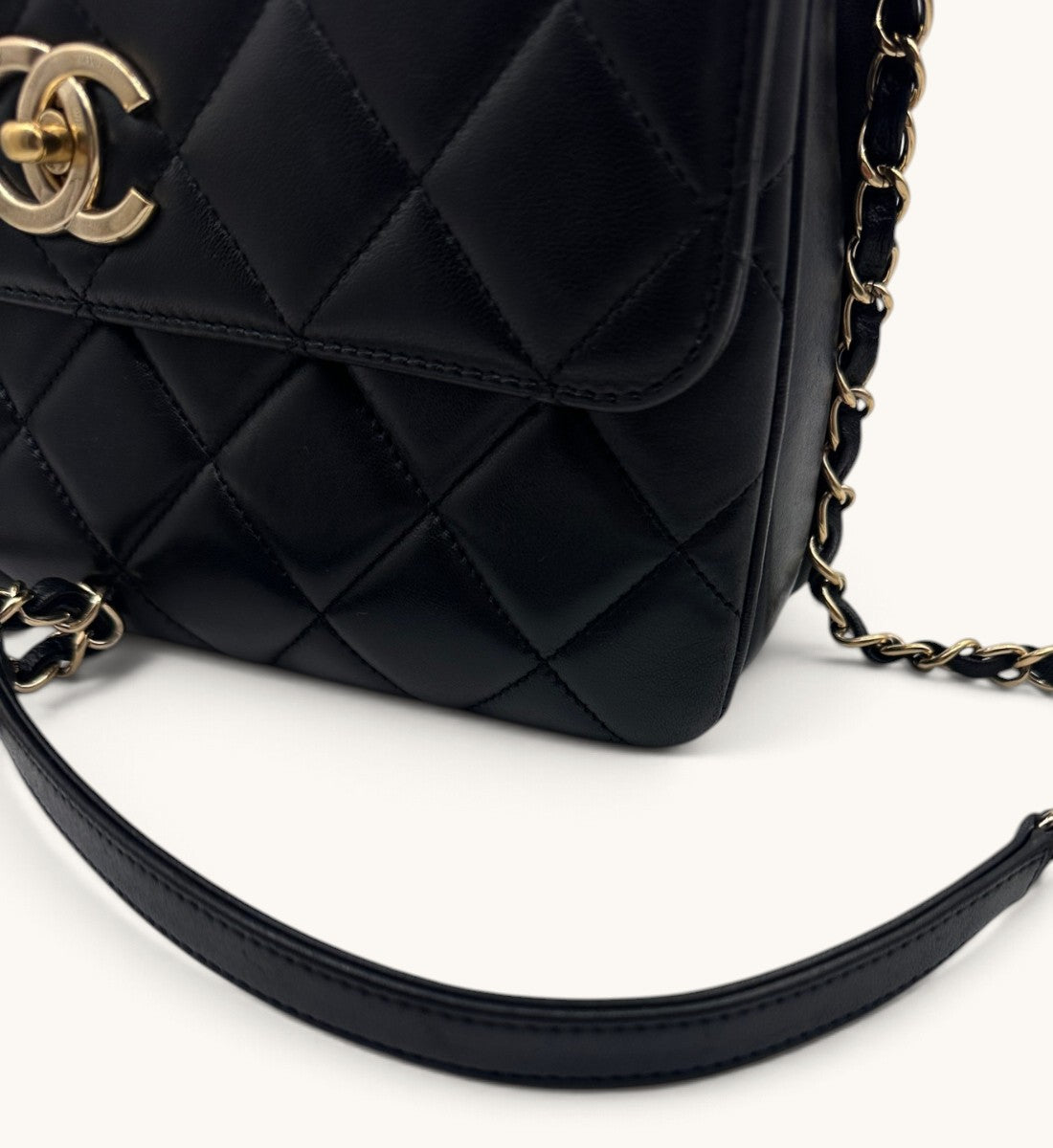 Small Flap Bag with Top Handle