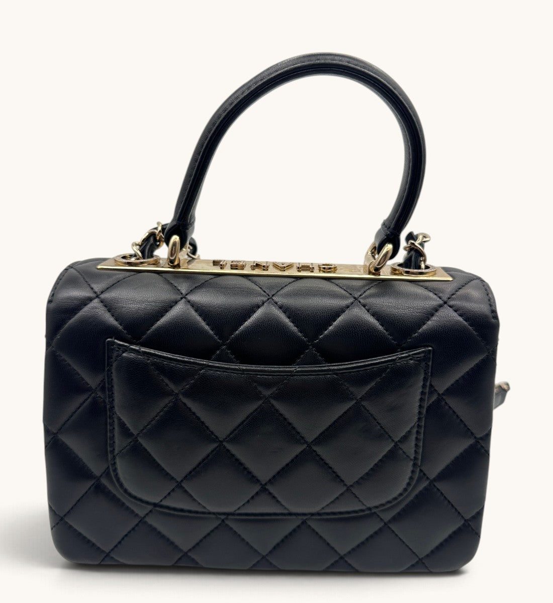 Mini Trendy CC Flap Bag with Rhinestones