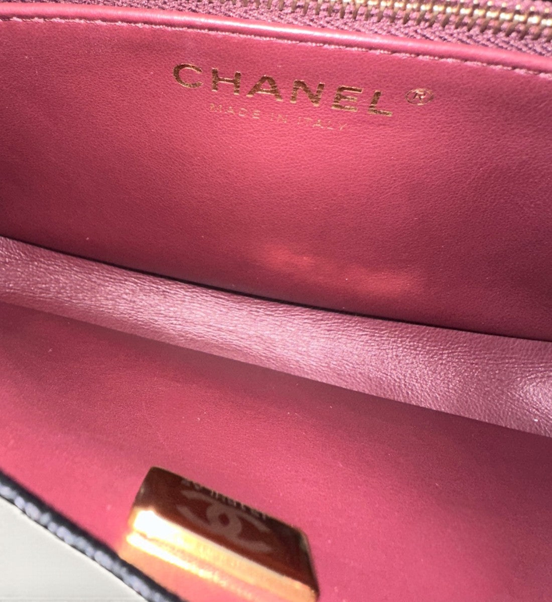 Mini Trendy CC Flap Bag with Rhinestones