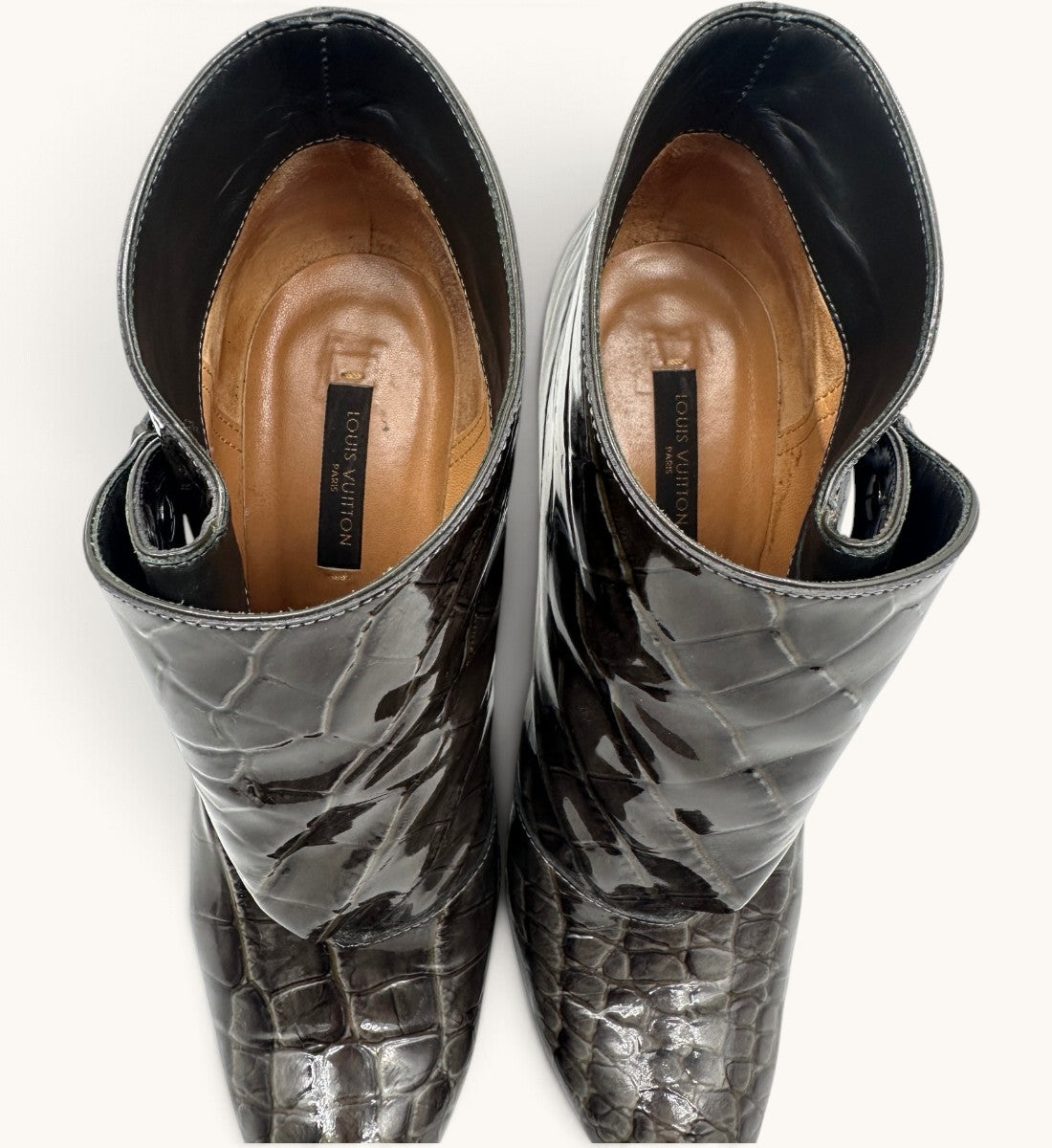 Delft Cornelia High-Heeled Ankle Booties