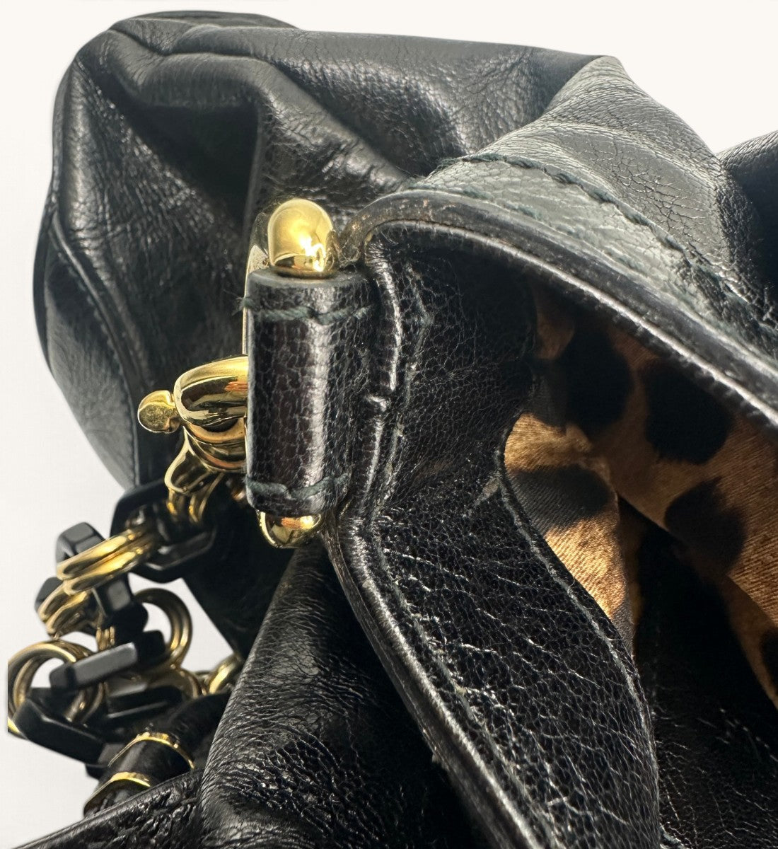 Miss Lantana Leather Satchel