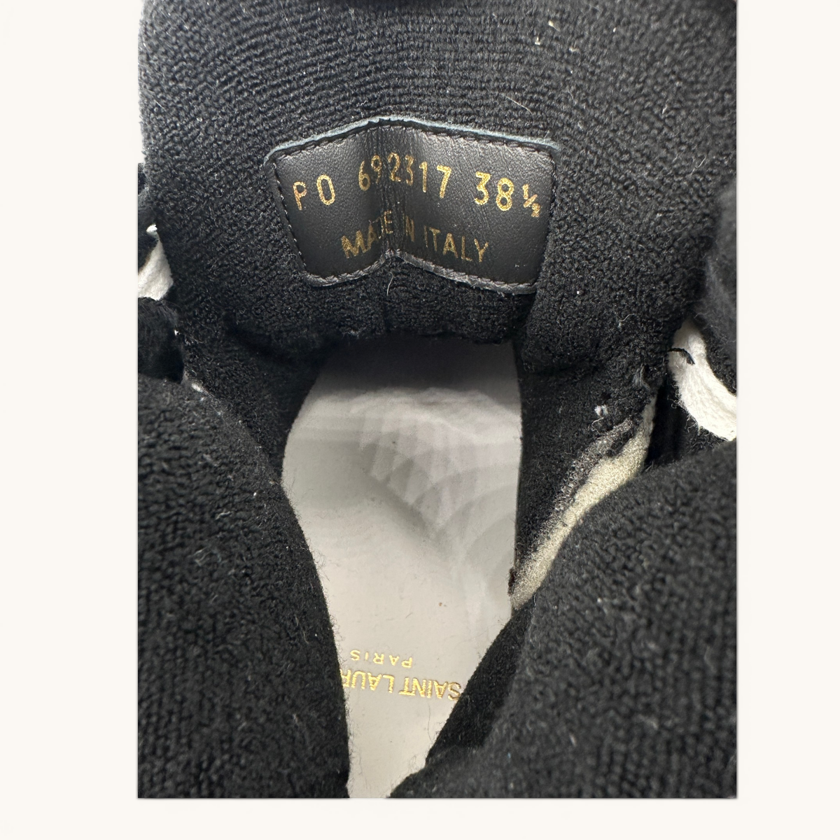 Saint Laurent 80 High-Top Sneakers