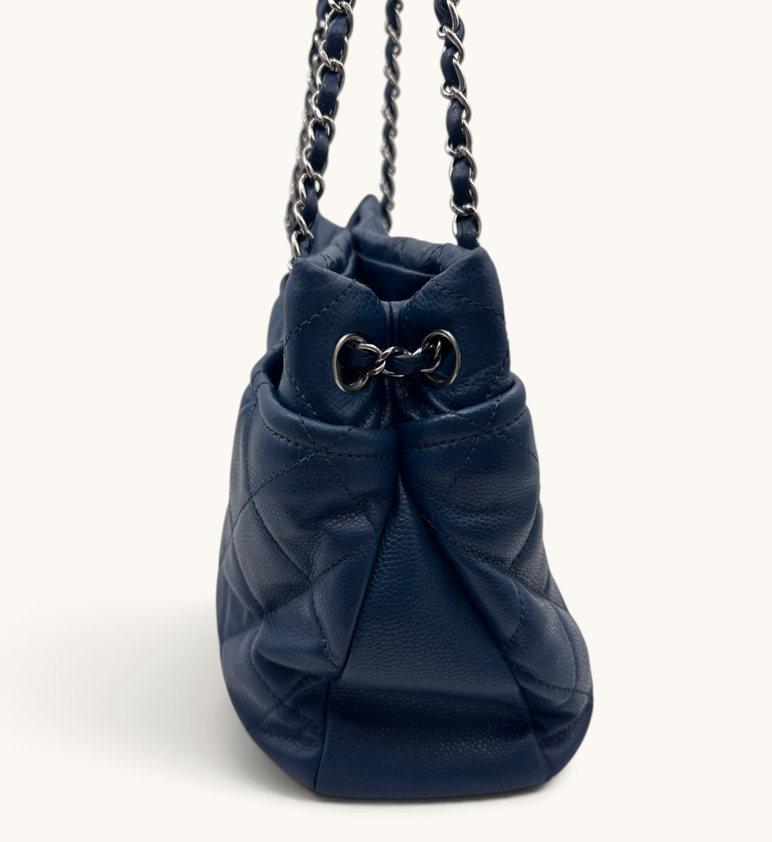 Caviar Quilted Timeless Shopping Tote