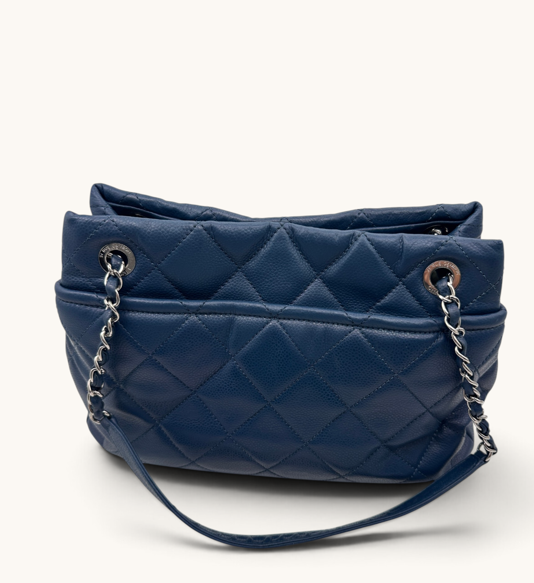 Caviar Quilted Timeless Shopping Tote