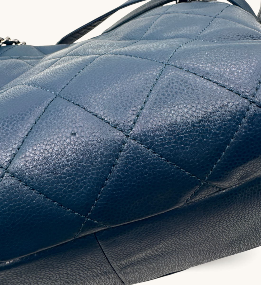 Caviar Quilted Timeless Shopping Tote