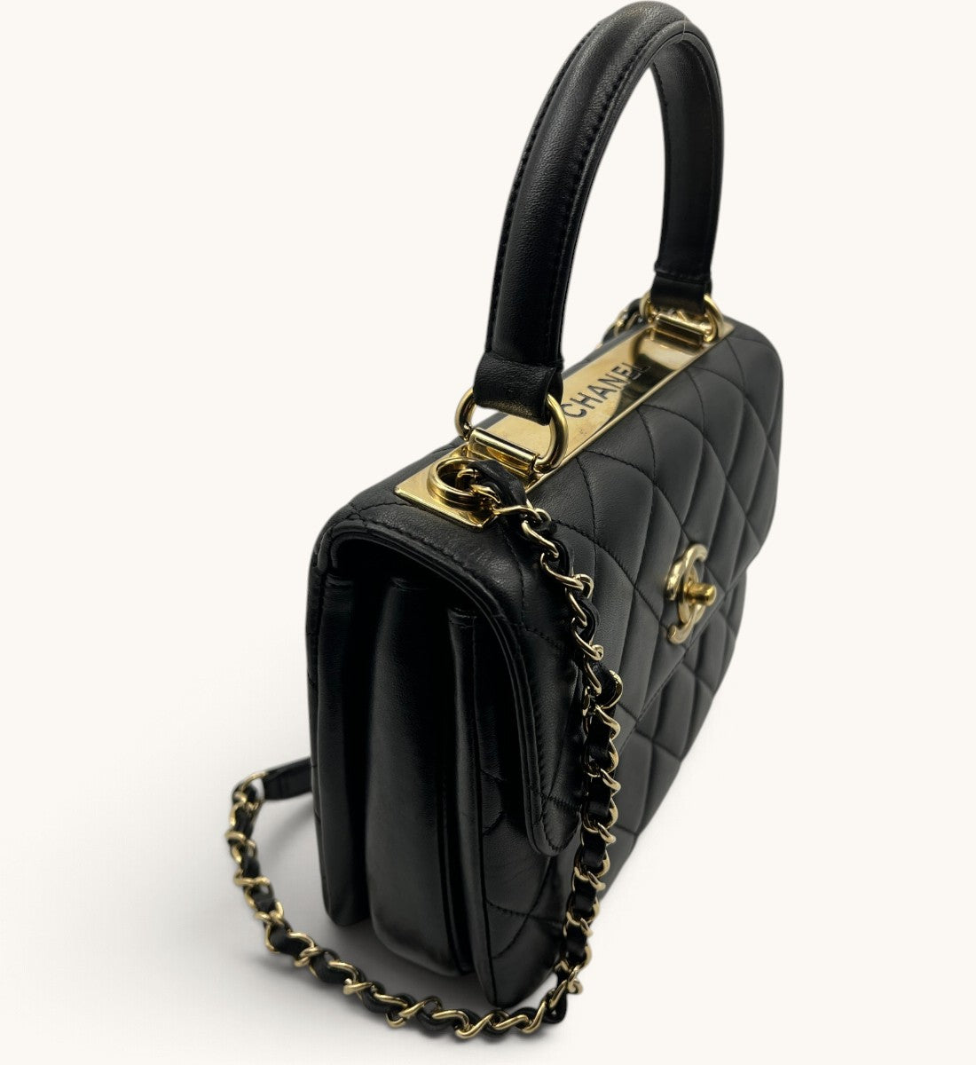 Small Flap Bag with Top Handle