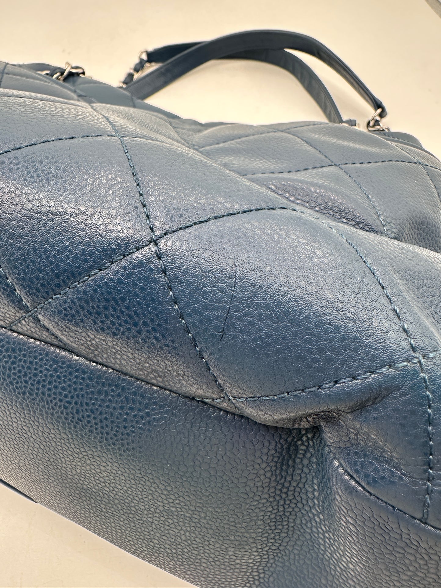 Caviar Quilted Timeless Shopping Tote