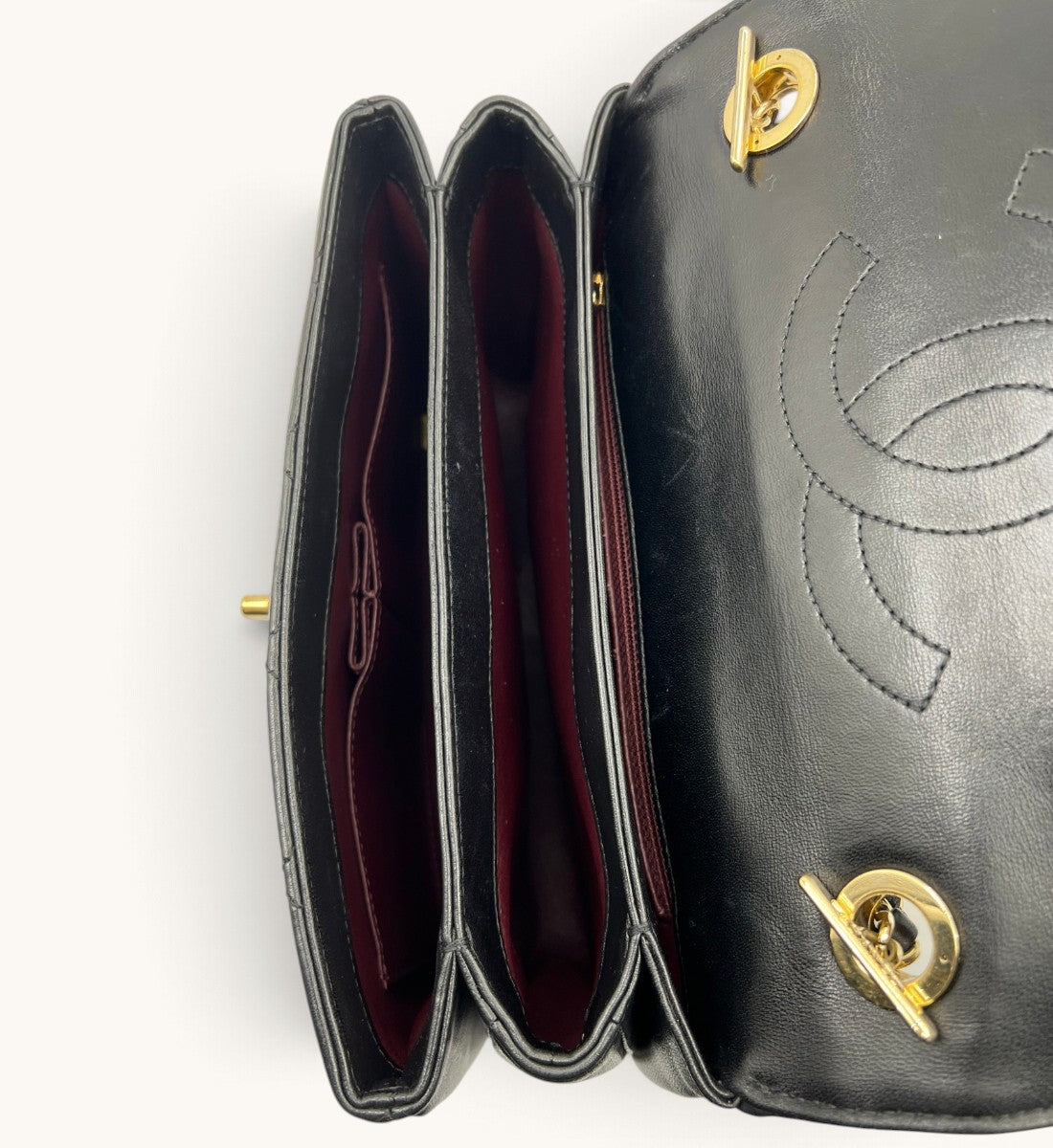 Small Flap Bag with Top Handle