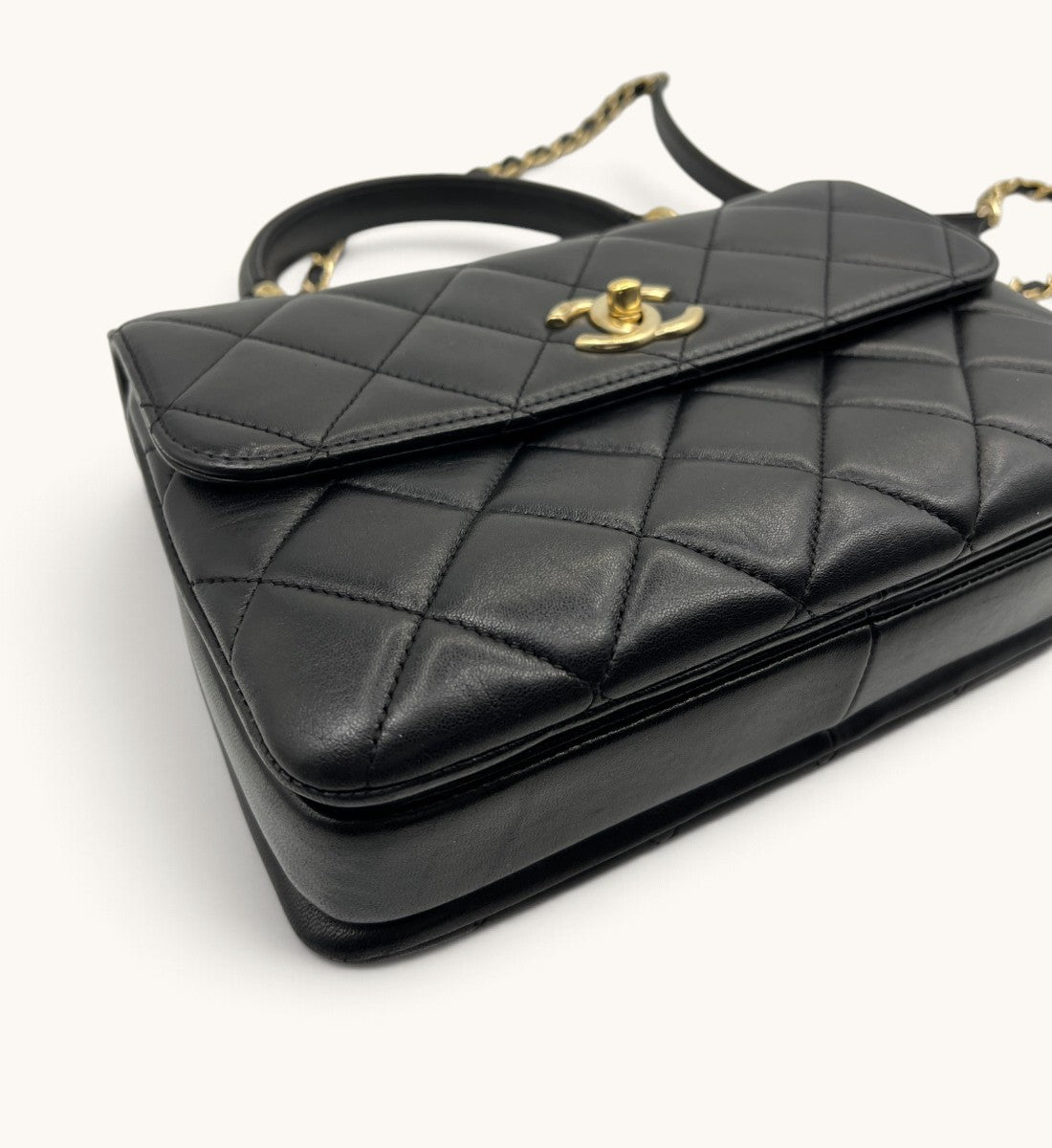 Small Flap Bag with Top Handle