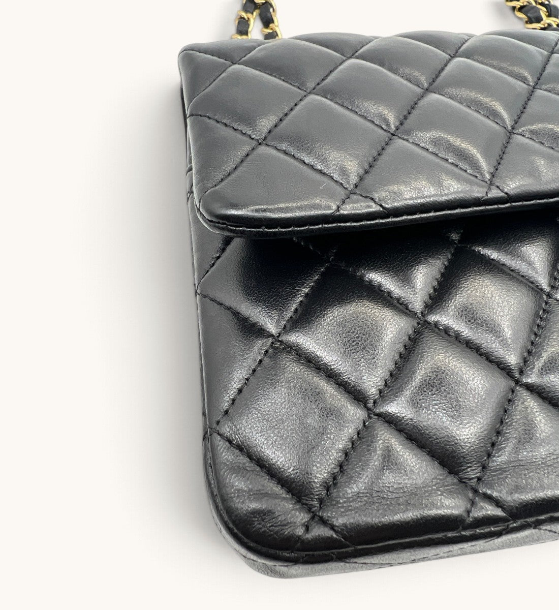 Medium Double Flap Handbag