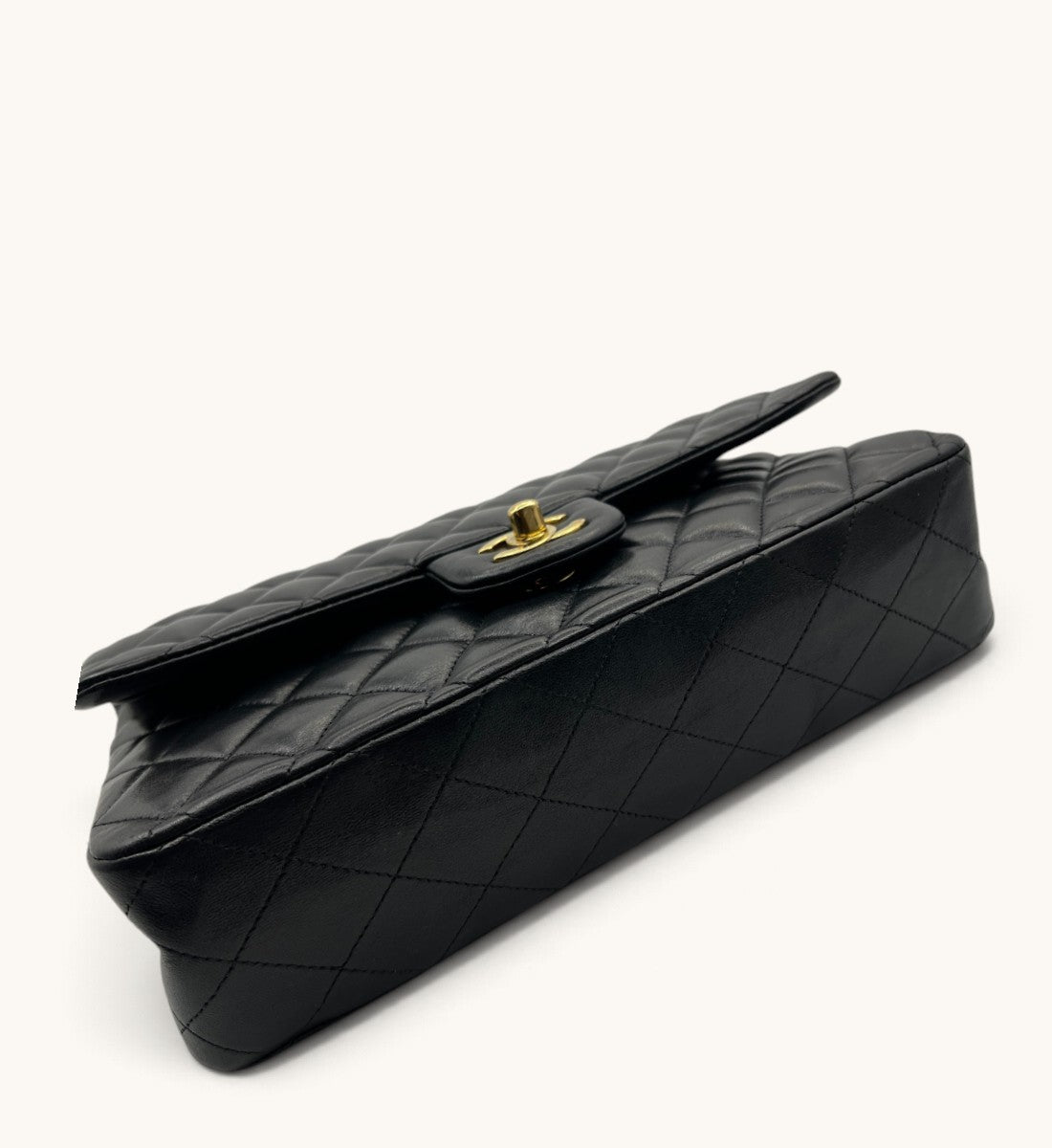Medium Double Flap Handbag