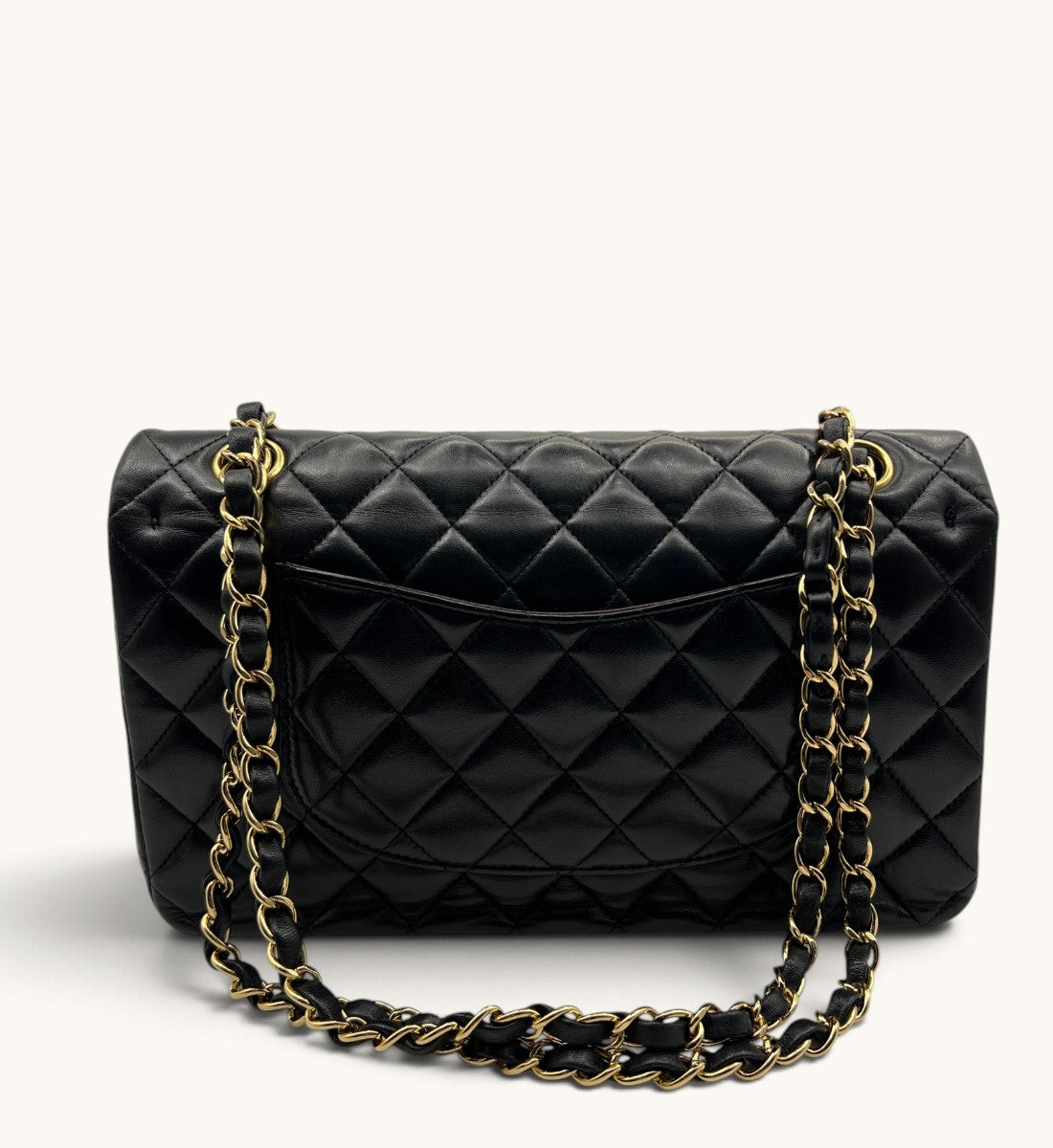 Medium Double Flap Handbag