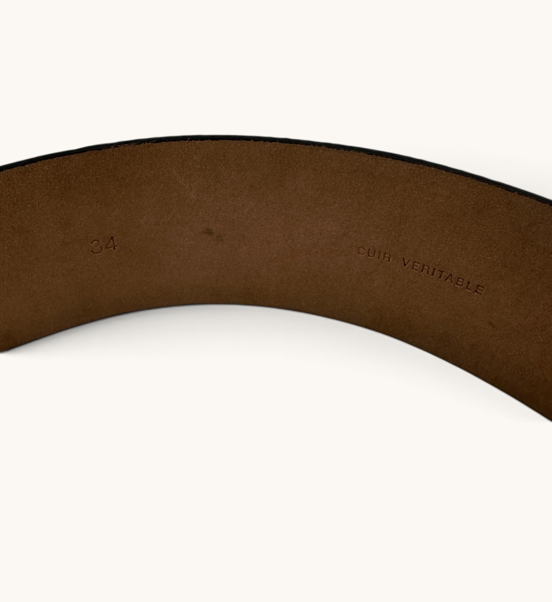 CC Turn-Lock Crackled Belt