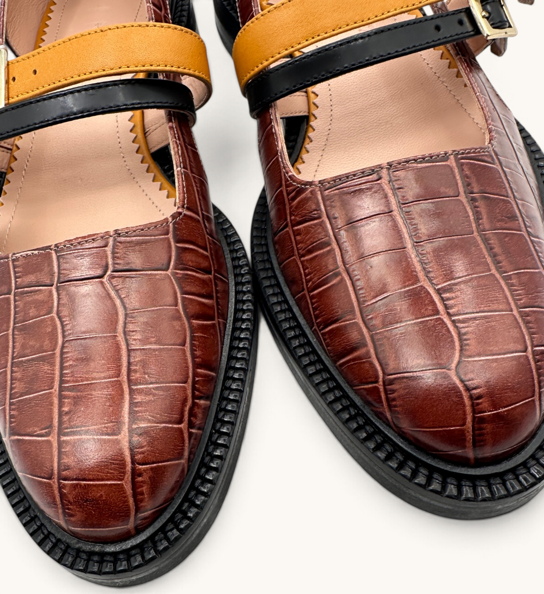 Three Buckle Sandals