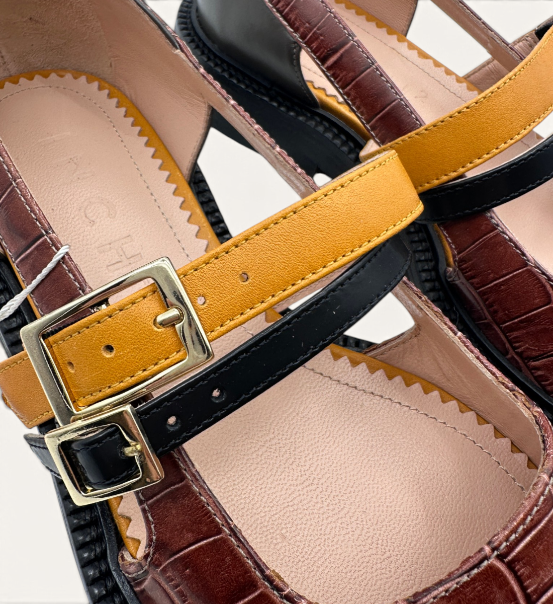 Three Buckle Sandals