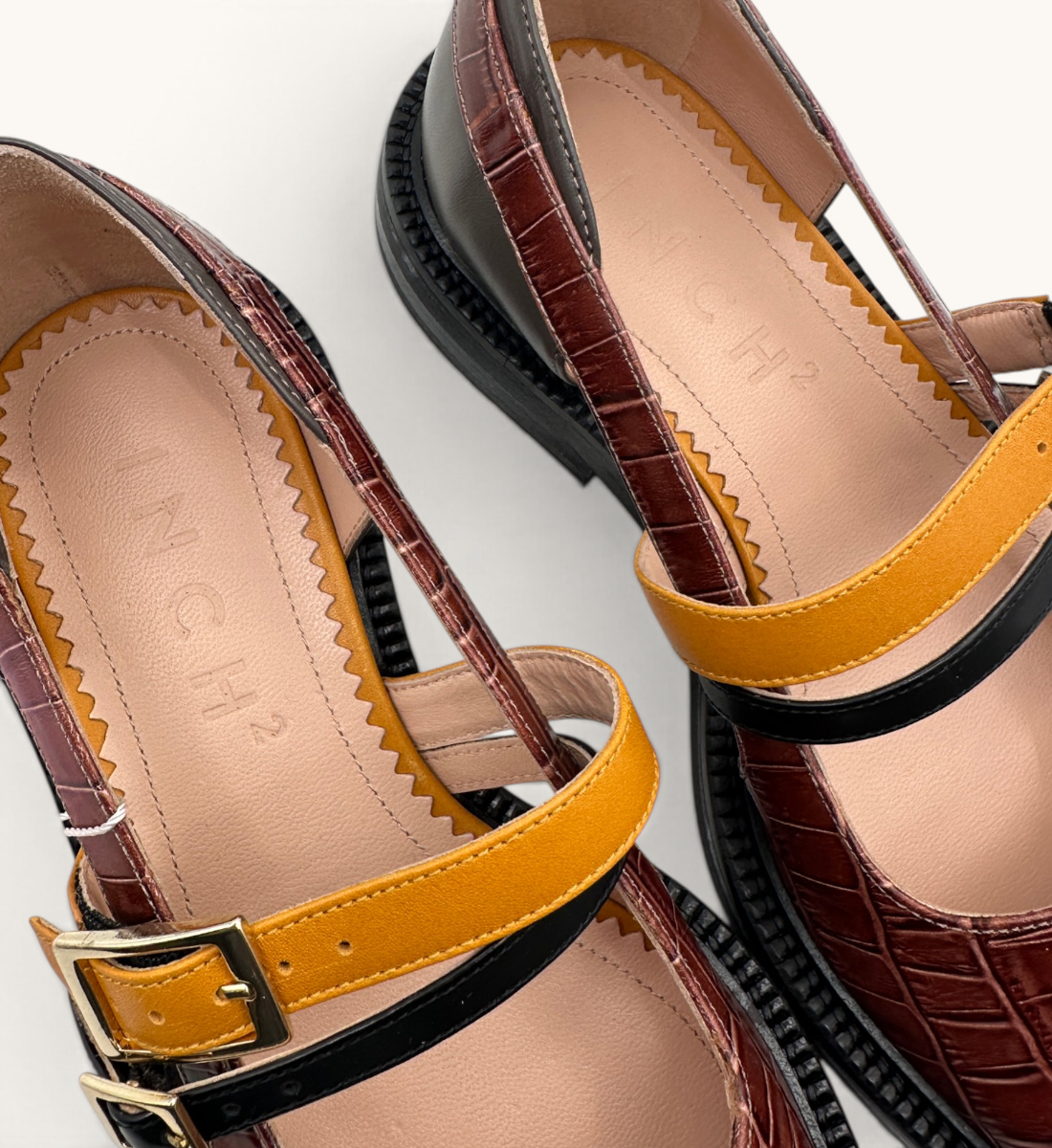 Three Buckle Sandals