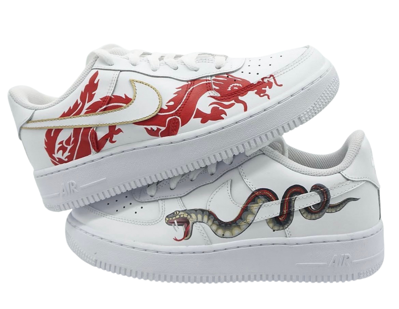 Dragon and snake custom