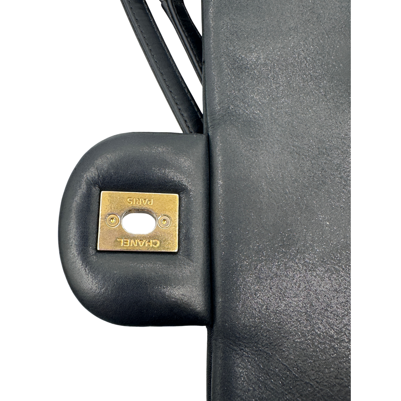 Iridiscent Large Classic Quilted Flap Bag