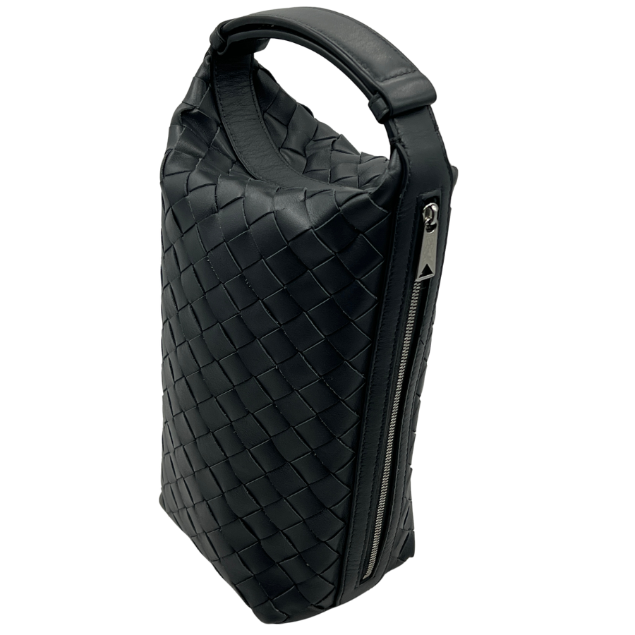 Intrecciato Vertical Wallace Pouch