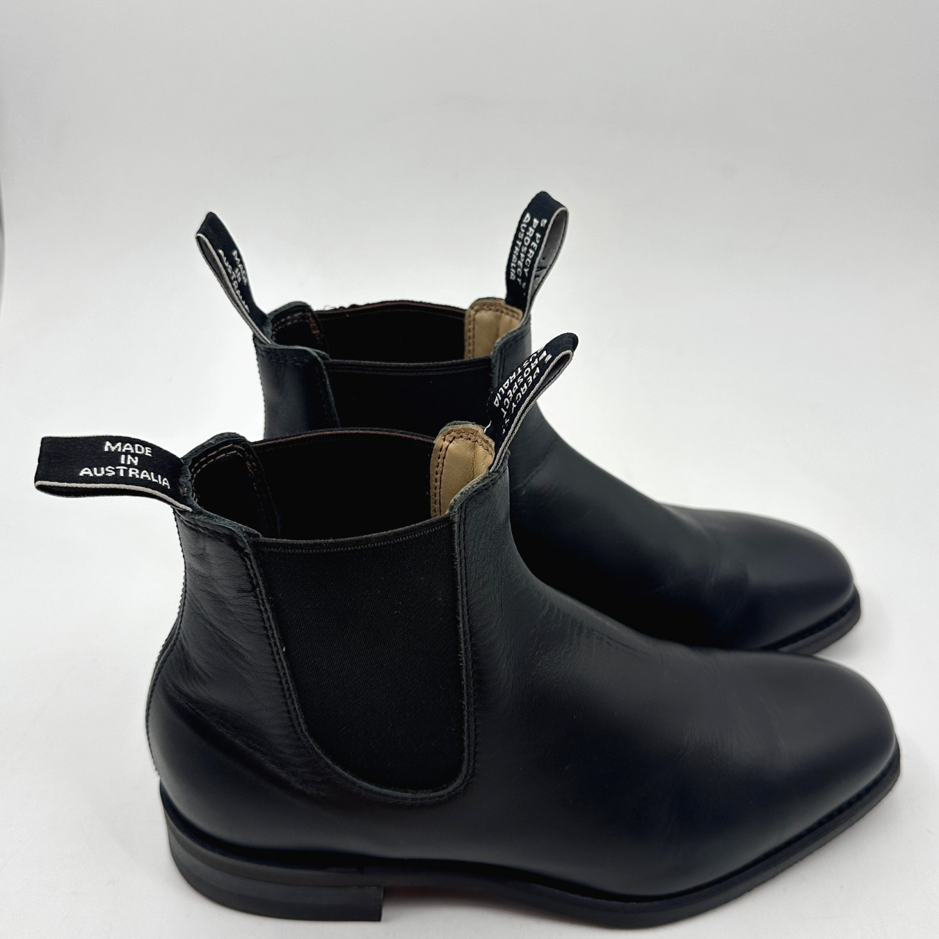 Leather Chelsea boots