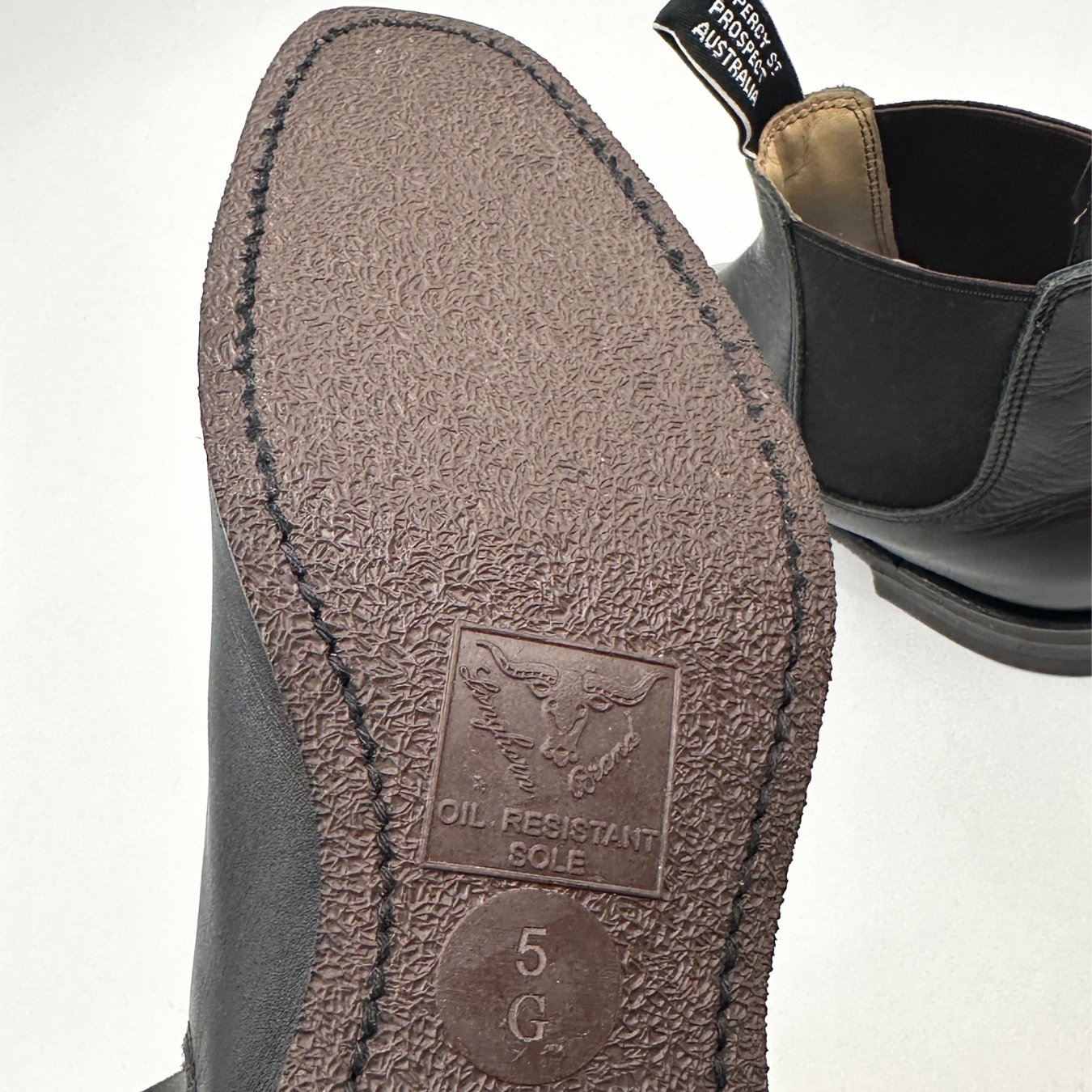 Leather Chelsea boots