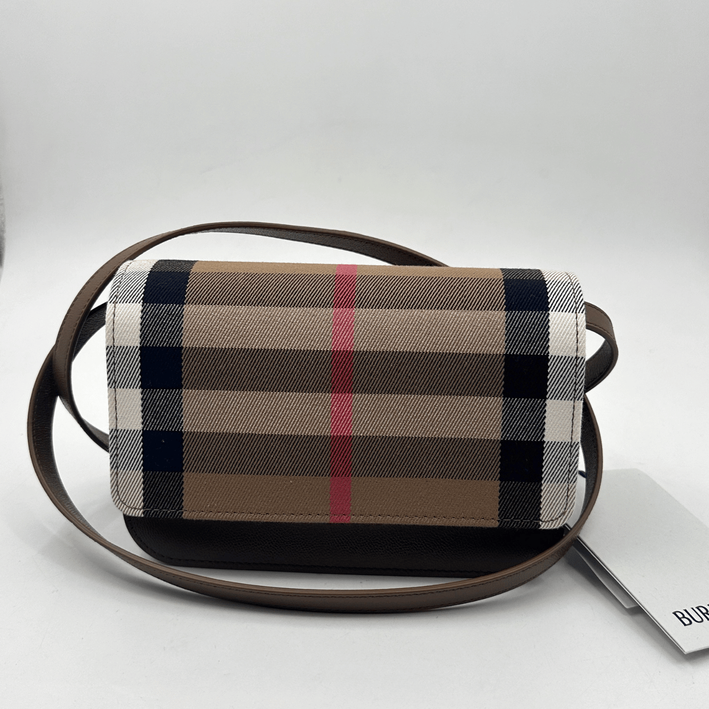Madison Check Flap Bag