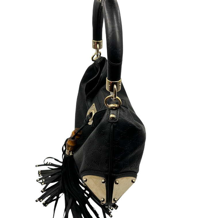 GG Canvas Guccissima Indy Shoulder Bag