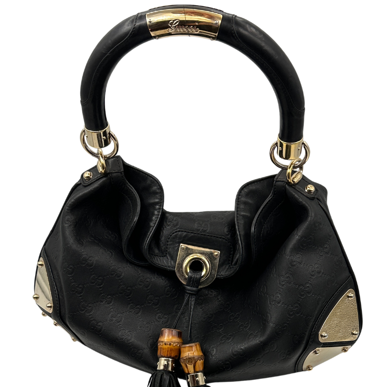 GG Canvas Guccissima Indy Shoulder Bag