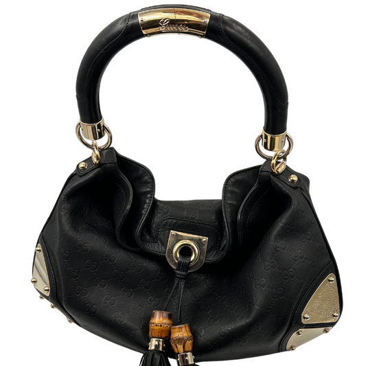 GG Canvas Guccissima Indy Shoulder Bag