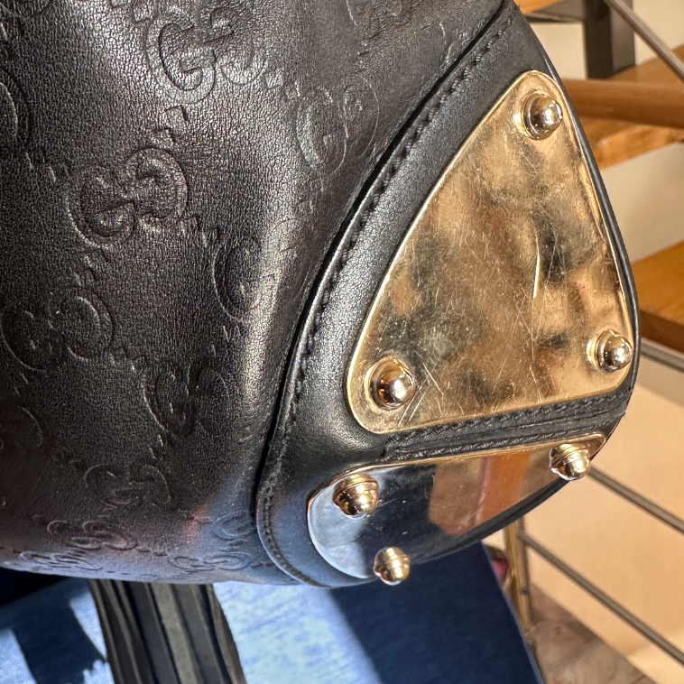 GG Canvas Guccissima Indy Shoulder Bag