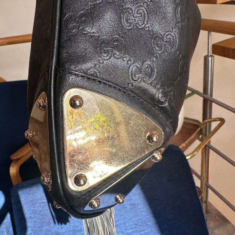 GG Canvas Guccissima Indy Shoulder Bag