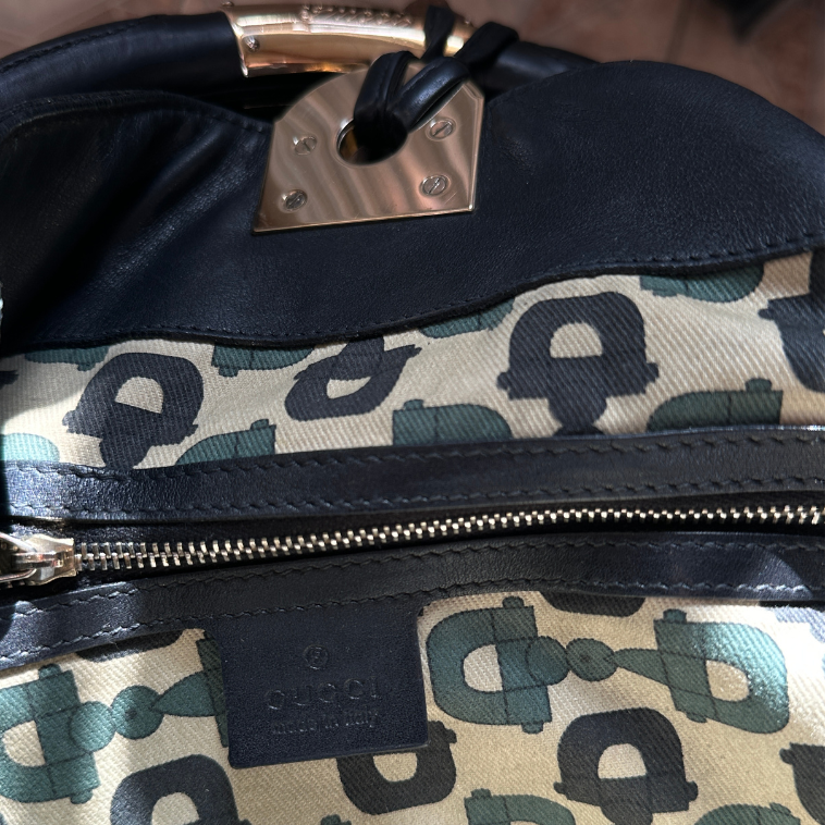 GG Canvas Guccissima Indy Shoulder Bag